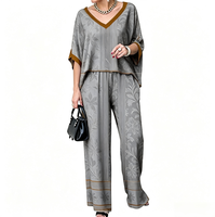 Ensemble jupe et pantalon en toile décontracté pour femmes, respirant, imperméable, manches courtes, col en V, boutons, tenue de bureau d'été