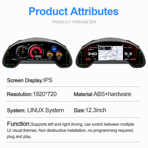 Velocímetro Digital LCD para Chevrolet Corvette C6 2005-2013, Carplay, Cabina Virtual, Navegación GPS OBD2, Plug and Play - Product Image 2