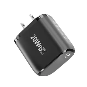 20W PD Wand ladegerät USB Typ C Schnell ladegerät 20W Reise adapter Schnelles Handy-Ladegerät Home US-Stecker adapter