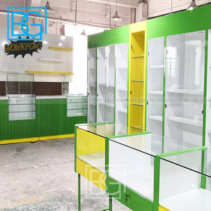 Comptoirs de bar, magasins de détail, vitrine en verre bon marché pour <span class=keywords><strong>magasin</strong></span> de tabac, vitrines en verre, présentoirs en verre pour <span class=keywords><strong>magasin</strong></span> de tabac - Product Image 5