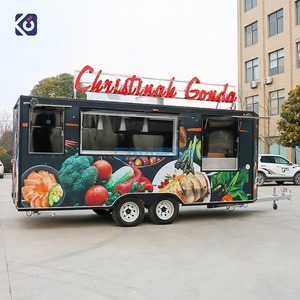 BBQ nhượng Bộ thực phẩm Trailer đầy đủ tiện nghi nhà bếp di động nhà hàng thực phẩm giỏ hàng container thực phẩm xe tải để bán USA - Product Image 3