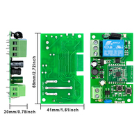 220V 10A WiFi relais carte de commutation 1CH minuterie retard eWeLink APP contrôle sans fil IoT maison intelligente travail avec Alexa Google Home