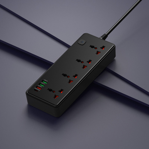 Regleta de Enchufes GAN con Puertos USB, Cable de Extensión, Protector de Sobretensión, Regleta de Enchufes con Puerto USB - Product Image 2