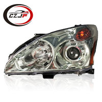 CZJF Auto Parts Phares Jaune HID Semi-assemblage Sans Moteur pour Lexus RX330 2004 2005 2006 2007 2008 2009