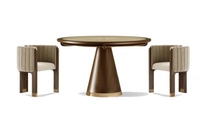 Chaise de salle à manger en bois massif de luxe Nordic Light Design Simple moderne café Club hôtel bureau de vente négociation cuisine salon