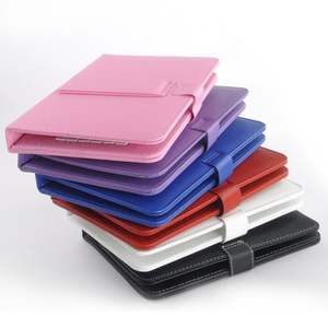 Agujeros de cámara personalizados para tableta, funda universal de 7 pulgadas con teclado y cable, tipo c o puerto micro usb, para huawei, Samsung pad - Product Image 4