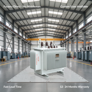 Transformateur immergé dans l'huile S11 haute tension triphasé 250/315/400/630/800 kVA 10 kW, sortie 110 V, entrée 220 V - Product Image 1