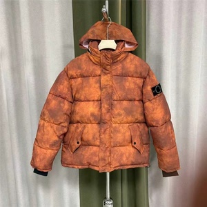 Doudoune vintage décontractée et luxueuse en coton 100 % pour homme, coupe ample, chaude, idéale pour l'extérieur en hiver - Product Image 5