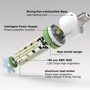 Lámpara LED Tipo Maíz Lotus de 50w 30W, Base E26/E27/E39/E40, Certificación ETL, Reemplazo de Bombillas <span class=keywords><strong>HPS</strong></span>/MHL/CFI para Pasillos - Product Image 5