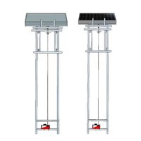 Monte-charge électrique ZHUGAO pour travaux de construction, en acier, capacité de charge 160 kg, vitesse 16 m/min, longueur de pont 4-18 m
