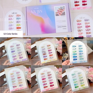 ชุดยาทาเล็บเจลสีสันสดใส 12 สี ปลอดสารพิษ ยี่ห้อ <span class=keywords><strong>Milan</strong></span> Designer ขายดี พร้อมลูกปัดแก้ว แต่งเล็บแบบตาแมว สำหรับมืออาชีพ ขายส่ง - Product Image 2