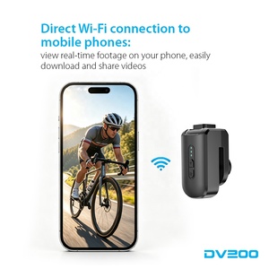 <span class=keywords><strong>Cam</strong></span>éra embarquée Goobsafe DV200 2.7K Ultra HD avec contrôle WiFi via application, batterie 900mAh, autonomie 3.85H, <span class=keywords><strong>cam</strong></span>éra sportive mains libres POV, OEM ODM - Product Image 2