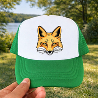 Écussons brodés thermocollants pour l'aventure en plein air : Renard, Aigle, Montagne, Chasse – Idéaux pour vestes, sacs à dos et casquettes