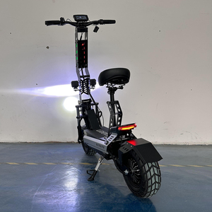 Monopattino Elettrico Pieghevole da 11 Pollici con Sedile per Fuoristrada Veloce - Product Image 4