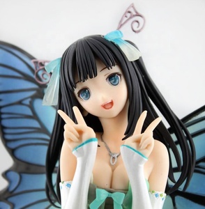 Statuette di Personaggi Anime OEM di Alta Qualità, Figura Femminile Sexy <span class=keywords><strong>con</strong></span> Belle Ali di Farfalla - Product Image 2