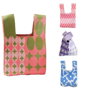 กระเป๋าถือถักโครเชต์ลายดาวสำหรับผู้หญิง ฤดูใบไม้ร่วง ฤดูหนาว ทำจากโพลีเอสเตอร์ ปิดแบบเปิด ตกแต่งด้วยงานปัก สไตล์ผู้หญิง - Product Image 2