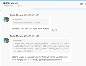 Cao Cấp Dtf Mực Nhanh Chóng Làm Khô Không Làm Tắc Nghẽn Mực Trắng Cho T-Shirt Túi In Ấn May Mặc Cho Epson I3200 I1600 Xp600 đầu In 1000Ml - Product Image 4