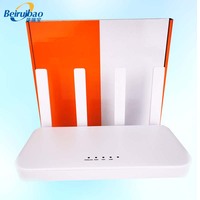 6 ONU 4GE AX1800M Router Wifi, peralatan serat optik FTTH tidak GPON XPON WIFI HGU XPON