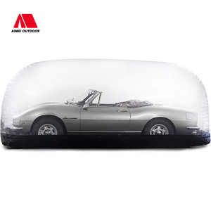 Tentes de voiture à un étage transparentes gonflables automatiques avancées Couverture de voiture de <span class=keywords><strong>cabine</strong></span> Couverture de voiture de tente de bulle - Product Image 1