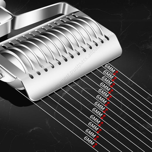 Coupe-nouilles en acier inoxydable Syh249 en gros, machine à pâtes et spaghetti, rouleau à treillis, hachoir à pâte, outil de cuisine - Product Image 3