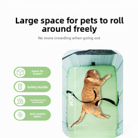 Poussette de luxe pour animaux de compagnie de haute qualité avec 4 roues, pliable facilement, petite taille, chariot pour voiture, promenade en plein air, voyage, chats, chiens