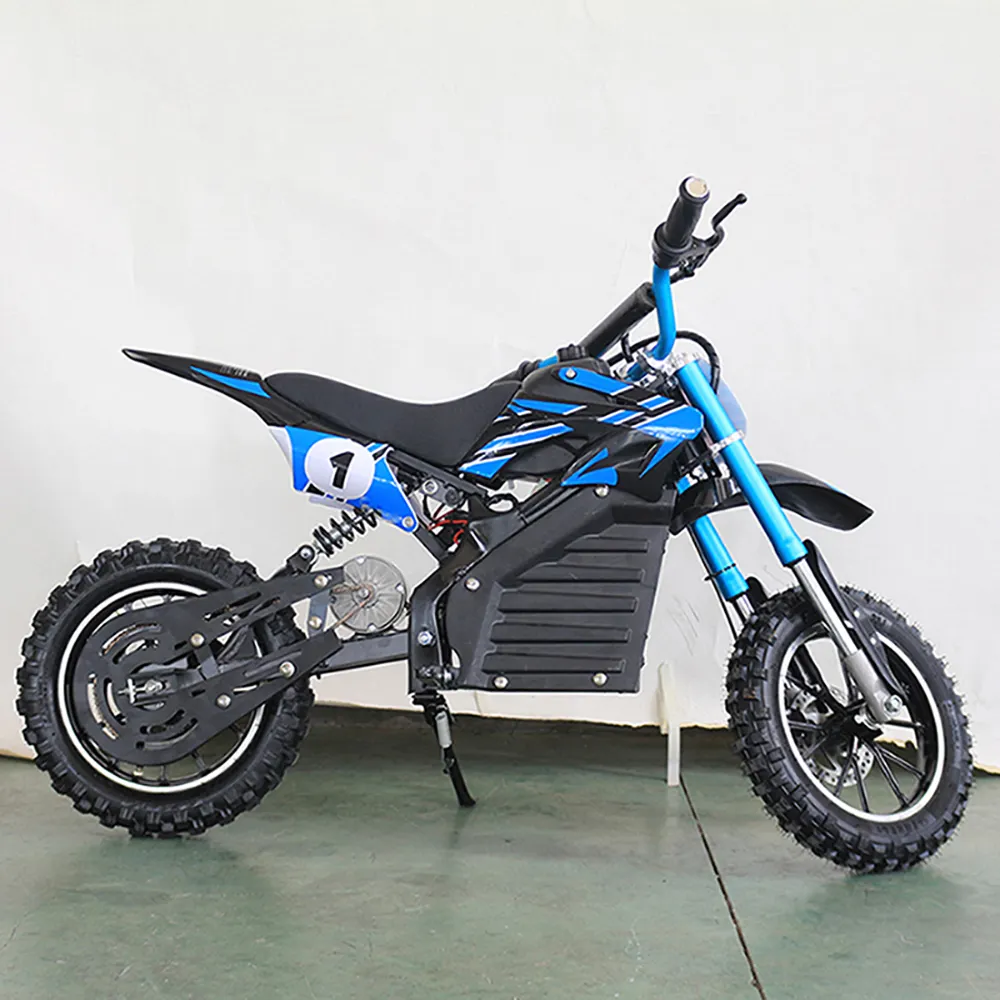 Vendite dirette della fabbrica motocicletta fuoristrada elettrica dirt bike pit bike mini moto cross bike per bambini di età 13