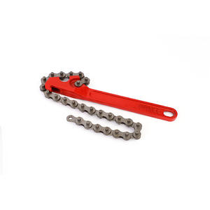 Llave de cadena neutra para filtro, herramienta de cambio de aceite de acero 45, juego de herramientas manuales para reparación automotriz de tuberías - Product Image 4