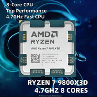 Nuevo CPU AMD Ryzen 7 9800X3D Original, 4.7GHz, 8 Núcleos, 120W, Socket AM5 para Escritorio