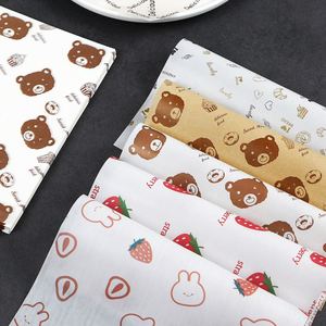 Custom Deli <b>Paper</b> Logo Printed Greaseproof <b>Paper</b> Sandwich Shawarma <b>Wrapping</b> <b>Paper</b> Food Packaging - Product Image 4