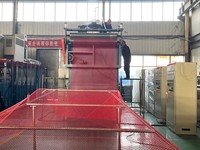 Filets plats à mailles d'élevage de volailles en plastique PE Machine de fabrication de filets simples en plastique à mailles diamantées carrées pour l'aquaculture