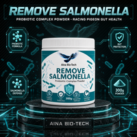 Mélange Probiotique Composé pour le Contrôle de la Salmonelle, l'Équilibre de la Flore Intestinale, le Soutien Digestif et la Santé des Pigeons de Course - Poudre Probiotique