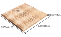 Multifunktionale Rechteckige Holz-Untersetzer Wärmeisolierende Matte Umweltfreundlich für Steintöpfe Elegante Tischdekoration Zuhause