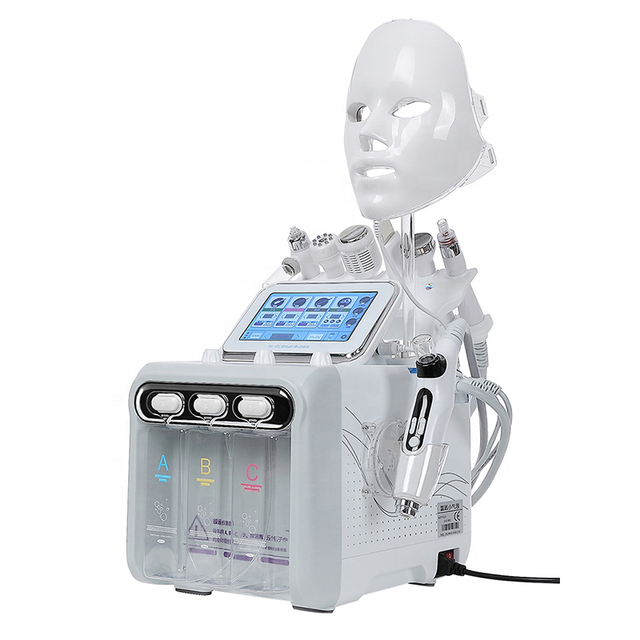 Factory Price 7 in 1 Beauty Facial Cleaning Portable H2O2 Hydra Aqua Peel Hydrodermabrasion Hydro Dermabrasion Facial Machine
