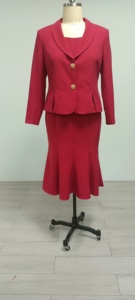 Vestido de Oficina para Mujer, Venta al por Mayor de Fábrica 2022, Ropa Africana, Talla Grande, Traje de Dos Piezas para Iglesia - Product Image 4