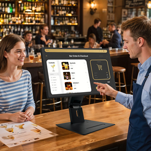 21.5'' Android 14 Touchscreen Tablet WiFi6 RK3576 <strong>Digital</strong> <strong>Menu</strong> Screen for Retail Store Restaurant POS Kitchen System Animation - Product Image 3