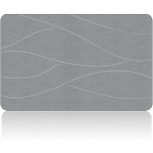 Alfombrilla de Baño Absorbente de Agua, Antideslizante, de Secado Rápido, Super Absorbente, de Tierra de Diatomeas, de Piedra de Diatomita - Product Image 1