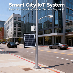 Panneaux solaires flexibles encadrés AHONY, stations d'énergie solaire intégrées eGo S20W, efficacité de 25,4 %, boîte de jonction étanche, ville intelligente - Product Image 1