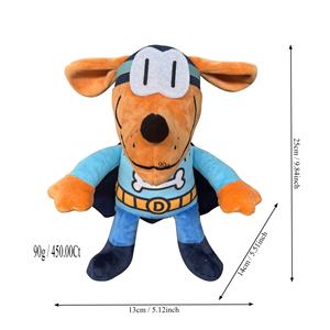 Jouets en peluche mignons de la série <span class=keywords><strong>God</strong></span> Probe Dog Adventure du fabricant, peluche super douce, maille anti-stress, lapin en peluche doux, dessin animé - Product Image 6
