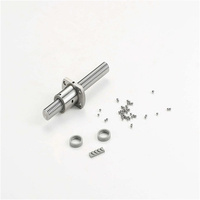 Vis à billes de précision en acier allié anti-corrosion C7 SCR1402, axe de 2 kg, filetage fraisé pour kit de vis mère à mouvement linéaire industriel