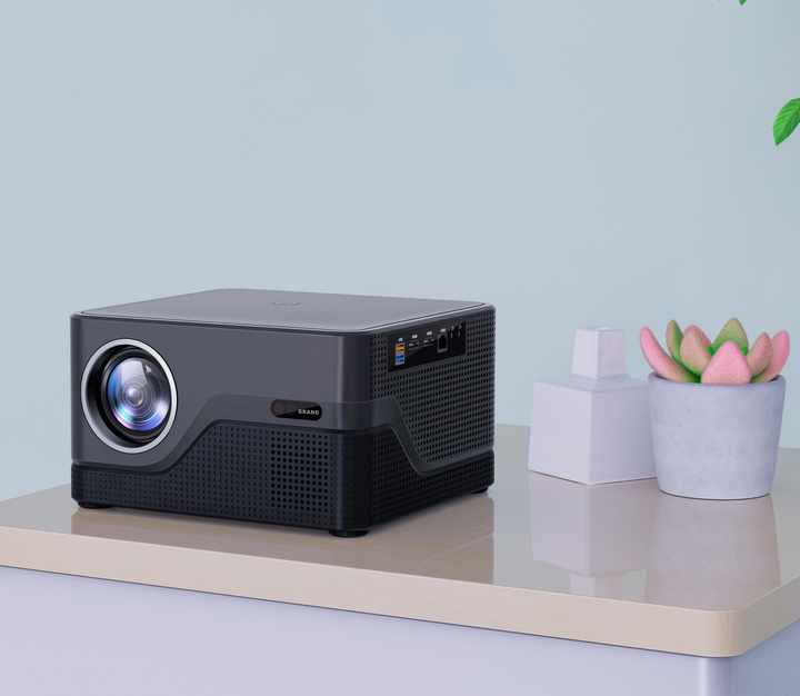 Upgraded 4K Smart Home Projector with 32GB ROM Android System Full HD ...