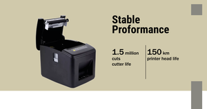 Imprimante <span class=keywords><strong>thermique</strong></span> 80mm Machine de reçu de cuisine utilisée pour le menu du restaurant Caissier de réception et utilisation de la cuisine arrière - Product Image 3