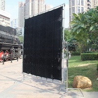 Kain Latar Belakang Hitam 12*12 untuk Aksesoris Studio Fotografi, Kain Difusi Fotografi, Diffuser Latar Belakang Fotografi
