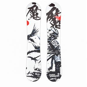 Tabla de Snowboard Snow Warrior Black White Samurai All Mountain 151 157 cm (Solo Tabla, Sin Fijaciones) - Product Image 1