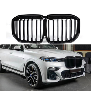 Grille avant pour X3 X4 Série G01 G02 F10/F18 Série 5, Aileron de coffre noir brillant - Product Image 1
