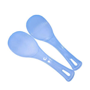 Cuchara de arroz de plástico antiadherente para cocina creativa, engrosada y duradera, de tienda de un dólar, cuchara de arroz para necesidades diarias - Product Image 1