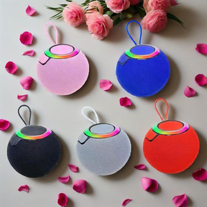 Thiết kế mới hình cầu không thấm nước RGB LED chiếu sáng không dây loa di động với BT/USB/TF/TWS/cuộc gọi cho ngoài trời - Product Image 3