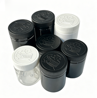 Bocal hermétique pour animaux de compagnie de qualité alimentaire, étanche, avec motifs, résistant aux enfants, avec bouchon à pression et à rotation, 2oz 3oz 4oz 5oz 6oz 7oz