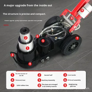 Heavy-Duty <strong>Auto</strong> Repair Pneumatic <strong>Jack</strong> 0-50-Ton 80-Ton Horizontal Design for Foreign Trade Special for Car <strong>Jacks</strong> - Product Image 4