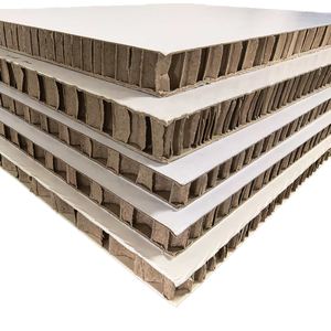 Vente en gros de feuilles de <span class=keywords><strong>carton</strong></span> alvéolé 10mm 16mm <span class=keywords><strong>carton</strong></span> kraft blanc alvéolé double face matériau écologique - Product Image 1