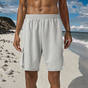 Shorts de basket-ball athlétiques pour hommes taille haute avec grande poche cargo, respirants et écologiques, vêtements de sport d'équipe - Product Image 3